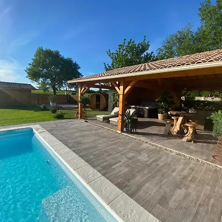 Le Refuge Des Epicuriens Villa Eymet Exterior photo